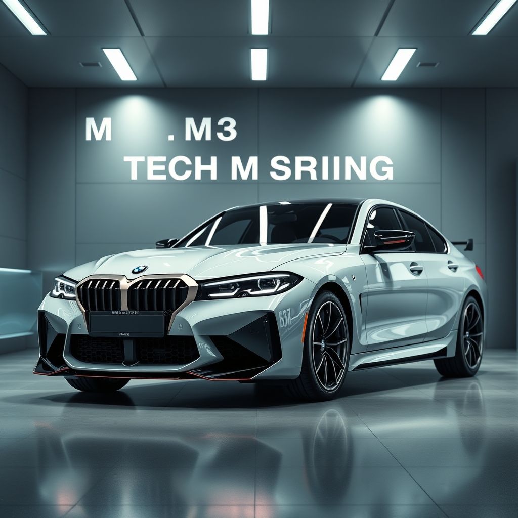 เทคโนโลยีใหม่ใน BMW M3 Competition 2025